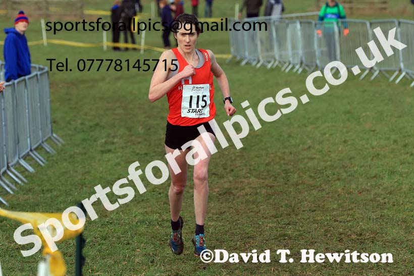 Senior Womens 2024 Northern Cross Country Champs., Sedgefield. Photo: David T. Hewitson/Sports for All Pics